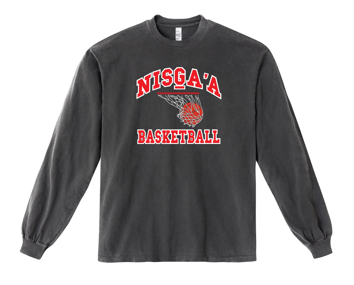 90's Nisga'a Basketball Vintage Black