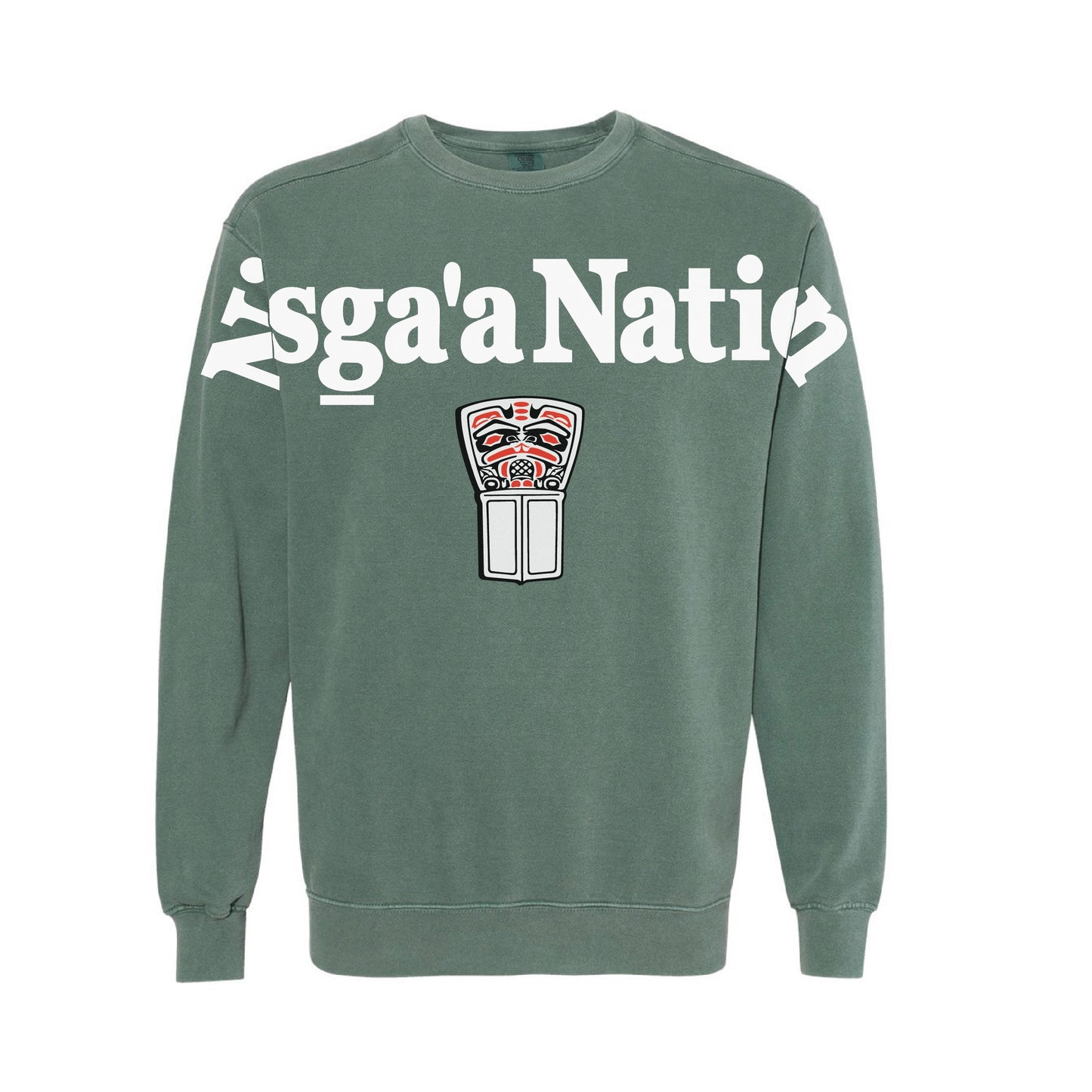 Vintage wash 90’s Nisga’a Nation Crewneck