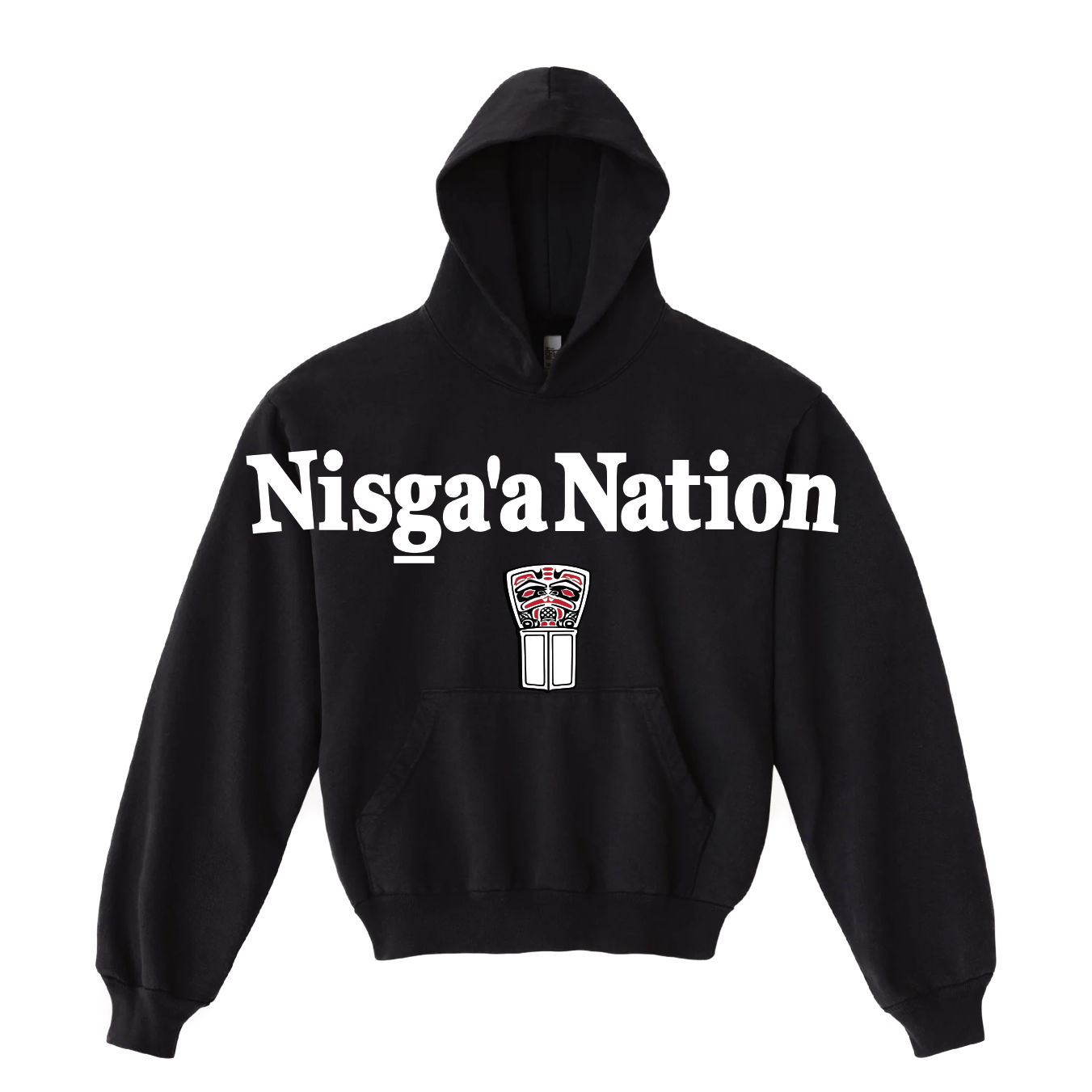 90’s Nisga’a Nation Hoodie Black