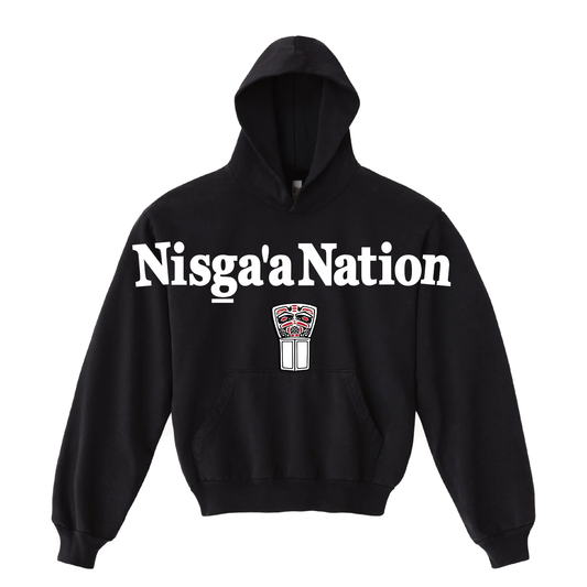 90’s Nisga’a Nation Hoodie Black