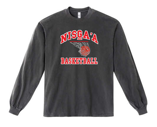 90's Nisga'a Basketball Vintage Black